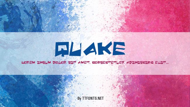 Quake & Shake SuperMax example